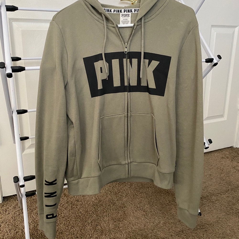 PINK Victoria’s Secret Zip Up Sweater
